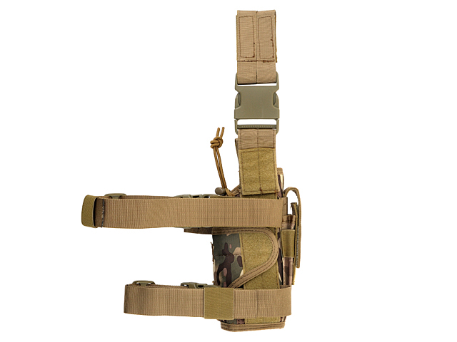 2-Ways Carrying Type Tactical Drop Leg Holster for left-handed - MC