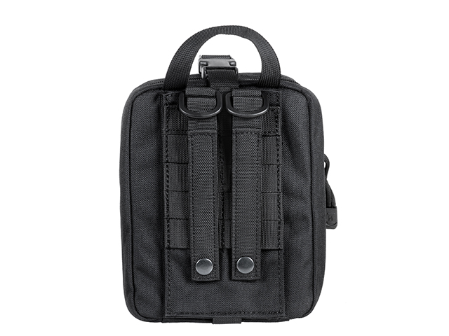 Large Rip-Off Medical Pouch - Black [8FIELDS]