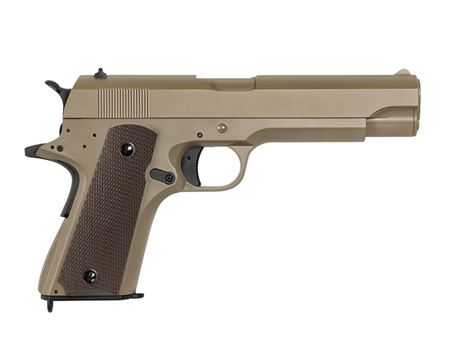 CYMA CM.123S AEP '1911' NACHBAU, TAN, S-Line mit JEFFTRON Mosfet MICRO