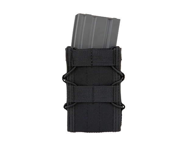 Belt-Mounted Versatile rifle magazine pouch - Black