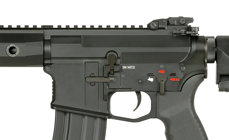 CM.097D S-AEG mit Eshooter ETU, Schwarz