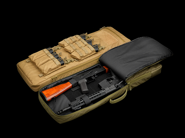 90cm Rifle Bag TRAVEL with Buckle Up Front Panel - Multicam Tropic [8FIELDS]