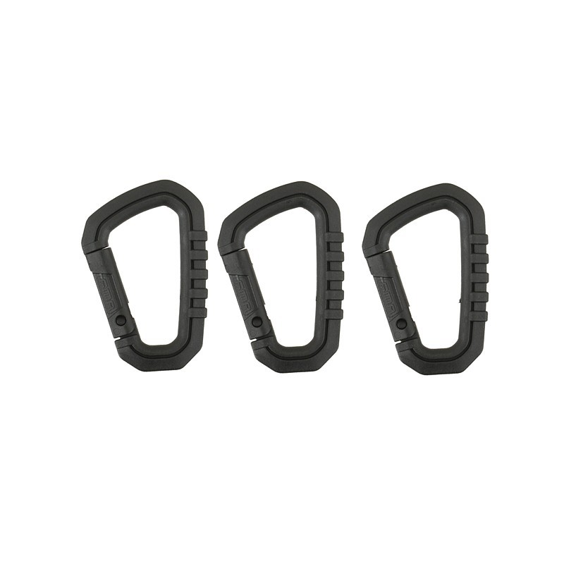 1x Karabiner Nylon (schwarz)