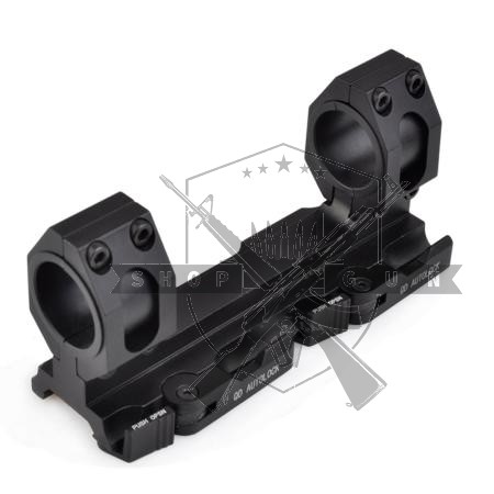 "Tactical" 25.4mm-30mm Fernrohrmontage (BK)