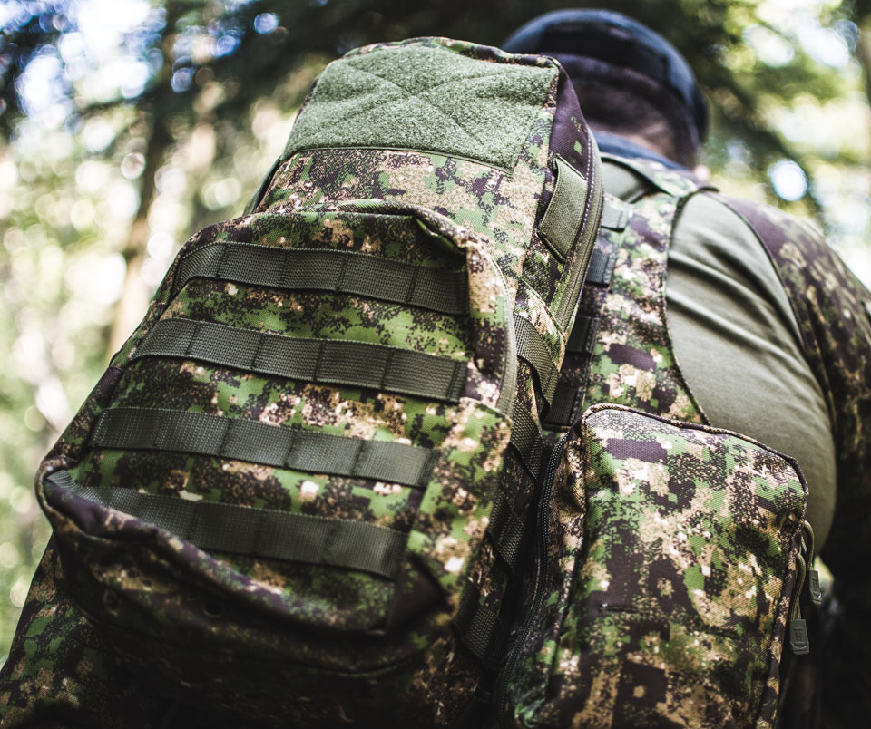 3L Water Hydration Carrier MOLLE w/Straps - Black [8FIELDS]