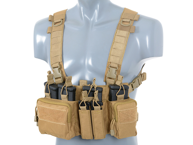 Buckle Up Recce/Sniper Chest Rig - Coyote [8FIELDS]