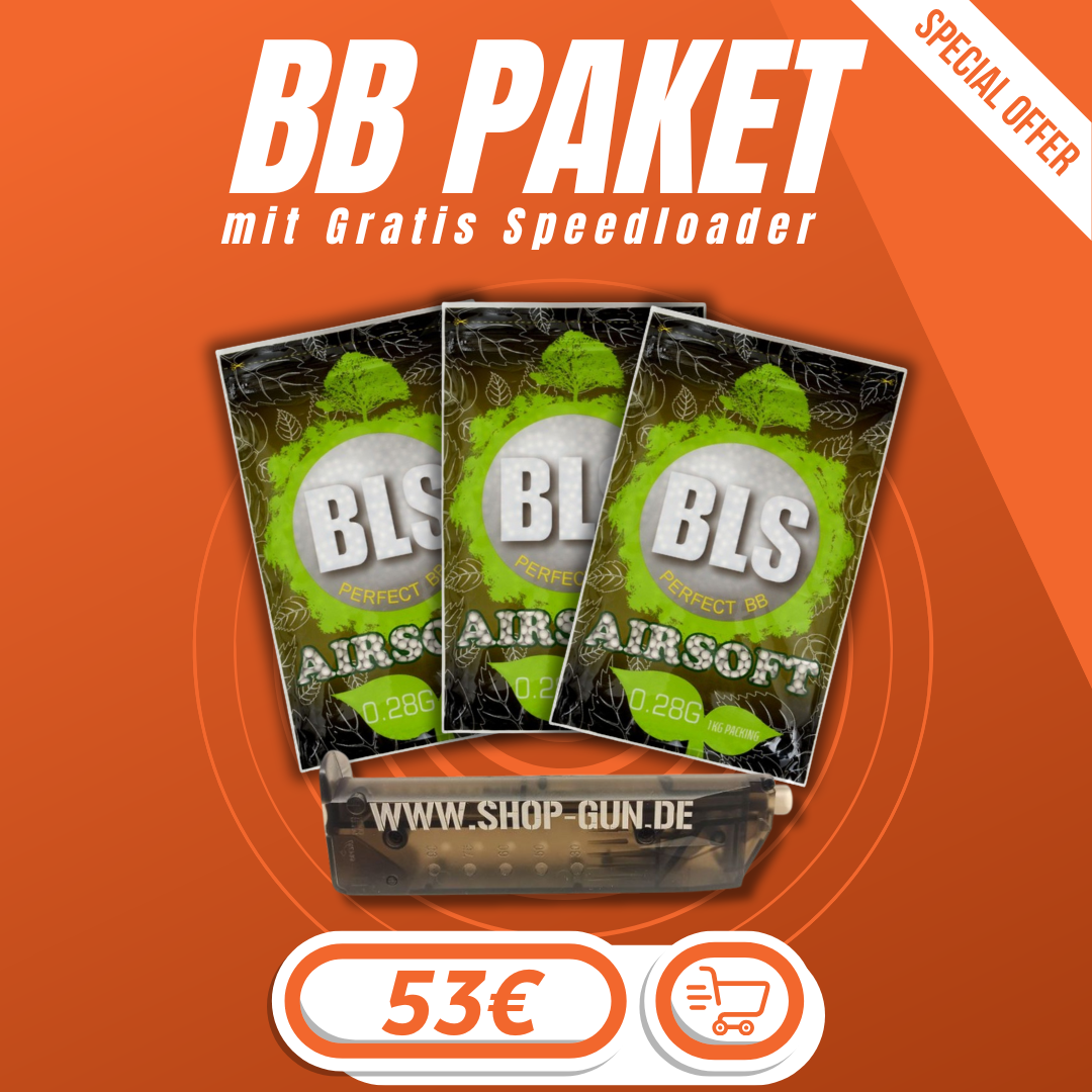 0.28g BLS BIO Sparpaket mit Speedloader