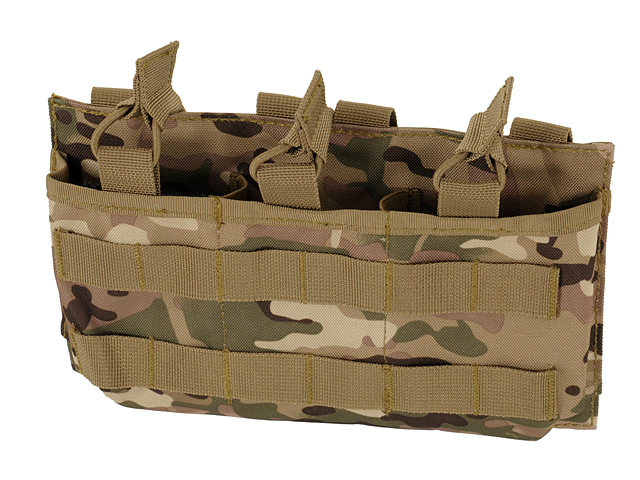 7.62/.308 Open-Top Triple Magazine Pouch - Multicamo