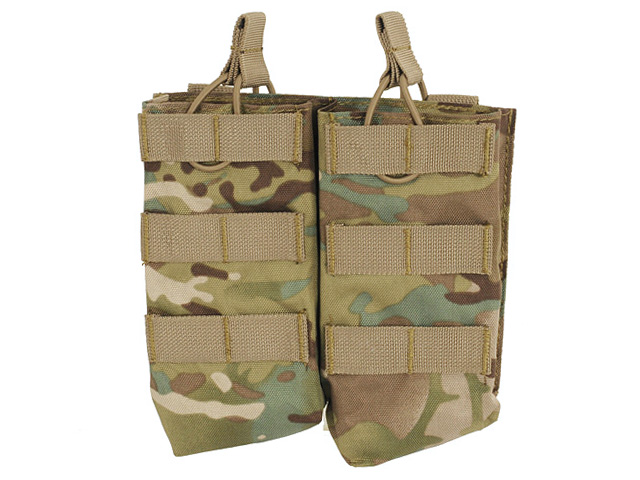 Open Top Double 7.62x39 AK Mag Pouch - Multicamo