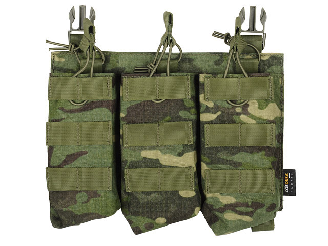 Buckle Up Triple AK47/AKM Mag Pouch - Multicam Tropic [8FIELDS PREMIUM]