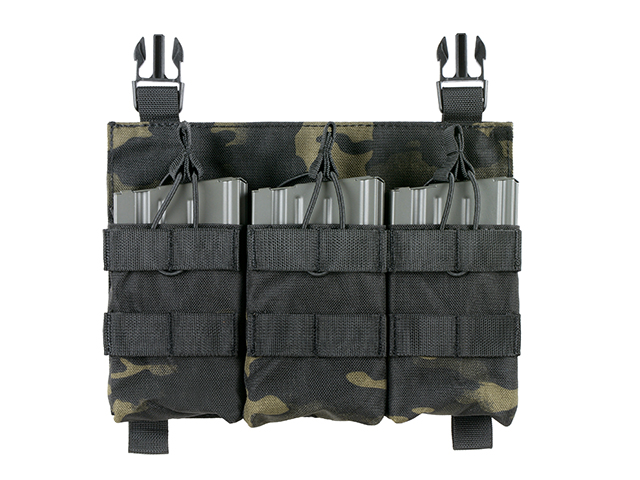 Buckle Up Triple SR25/AR-10/M14/SCAR-H Pouch Panel - MB