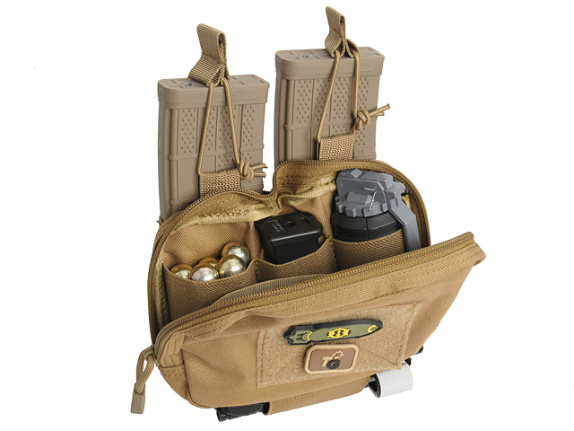 Modular Admin Pouch - Coyote [8FIELDS]