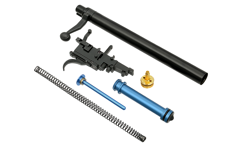 CM.701B-U Upgrade Sniper/Federdruckgewehr, Schwarz