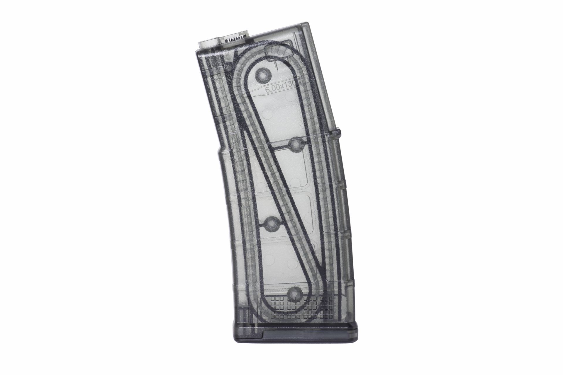 130rds AR Midcap Magazin "Transparent AMAG"