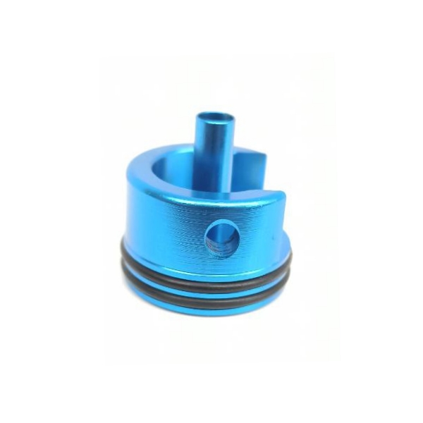 Double Air-Sealed Aluminum CNC Cylinder Head V2/V3, blau (SHS)