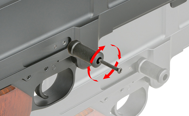 MG26(t) LMG max 0,5J AEG, Echtholz, optimierte Drosselung