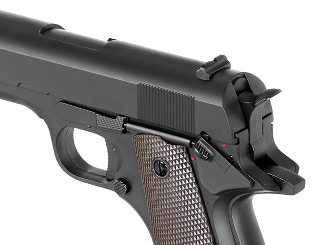 CYMA CM.123S AEP '1911' NACHBAU, schwarz, S-Line mit JEFFTRON Mosfet MICRO