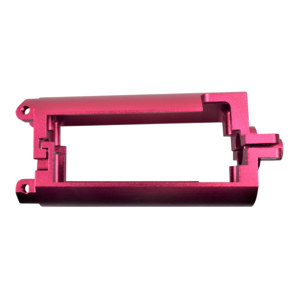 CNC Motorkäfig AK, Aluminium, rot