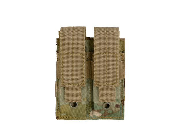 Double pouch for pistol magazines - multicamo[8FIELDS]