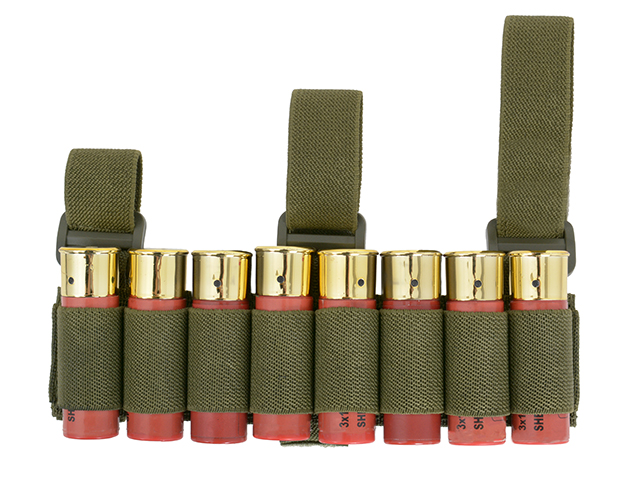Arm shotshell pouch for 8 rounds - Olive [8FIELDS]