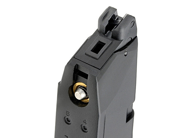 [A.N.LIMITED] 23rds AAP-01 / GLOCK GBB Magazin (BK) (ActionArmy)