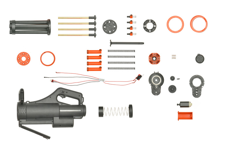 WE23-SLBB Rotary Minigun SPORTSLINE
