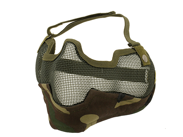 Big steel protective mask V.2 - Woodland [WOSPORT]