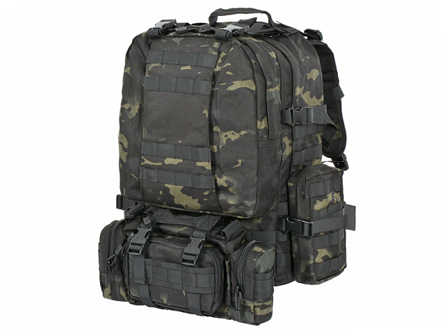 3-DAY ASSAULT PACK -  Multicam Black [8FIELDS]