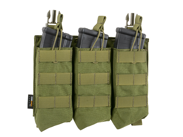 Buckle Up Triple AK47/AKM Pouch Panel - Olive