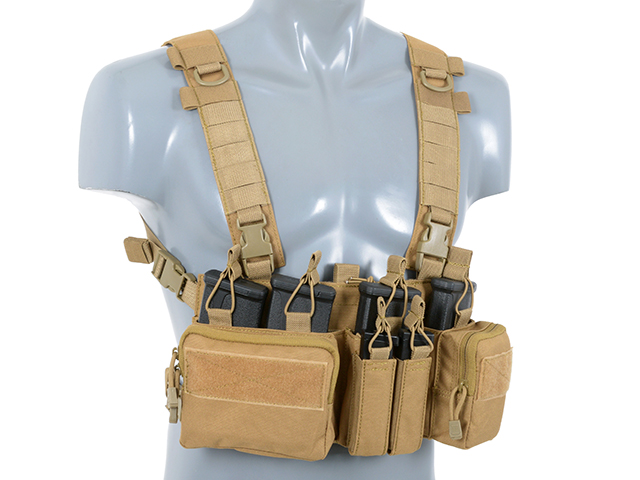 Buckle Up Recce/Sniper Chest Rig - Coyote [8FIELDS]