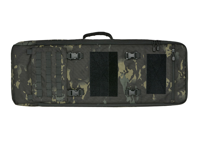90cm Rifle Bag TRAVEL with Buckle Up Front Panel - Multicam Black [8FIELDS]