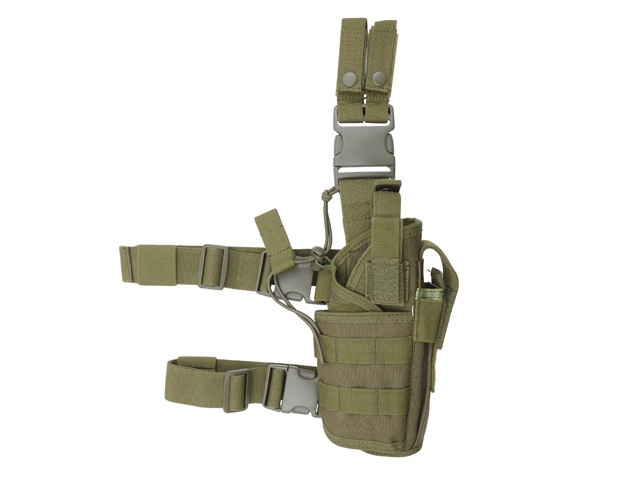 2-Ways Carrying Type Tactical Drop Leg Holster - Olive [8FIELDS]