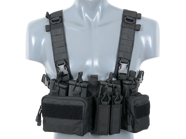 Buckle Up Recce/Sniper Chest Rig - Black [8FIELDS]