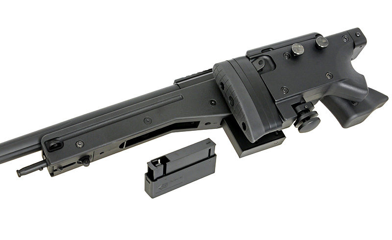 CM.706-U Upgrade Sniper/Federdruckgewehr, Schwarz