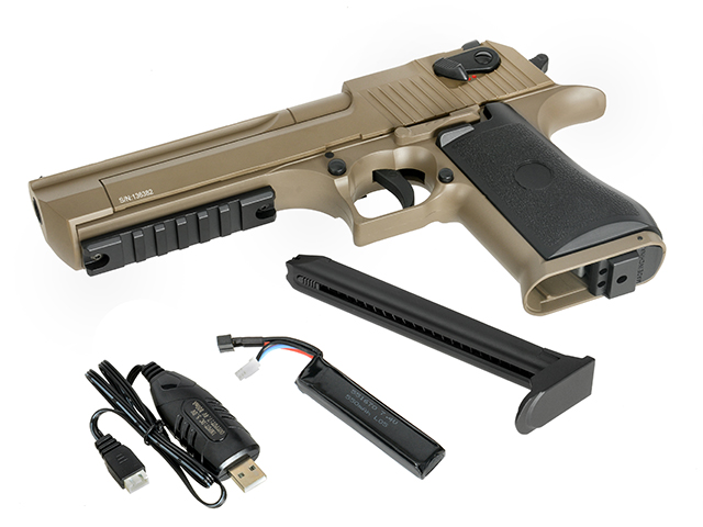 CYMA CM.121S AEP 'DEAGLE', TAN, S-Line mit JEFFTRON Mosfet MICRO