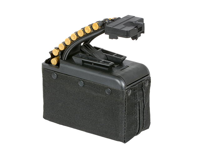 2000rds Electrisches Boxmagazin für 'T8 MK46'  von BattleAxe, Schwarz