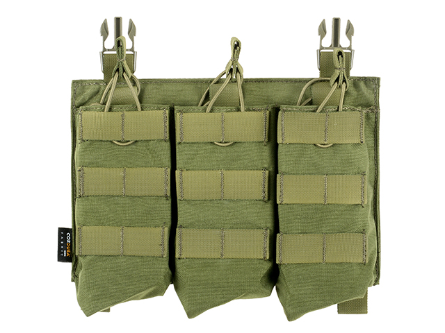 Buckle Up Triple AK47/AKM Pouch Panel - Olive