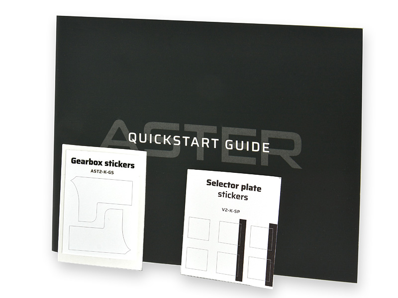 GATE ASTER V2 SX Expert mit Quantum Trigger - Rear Wired, internationale Version