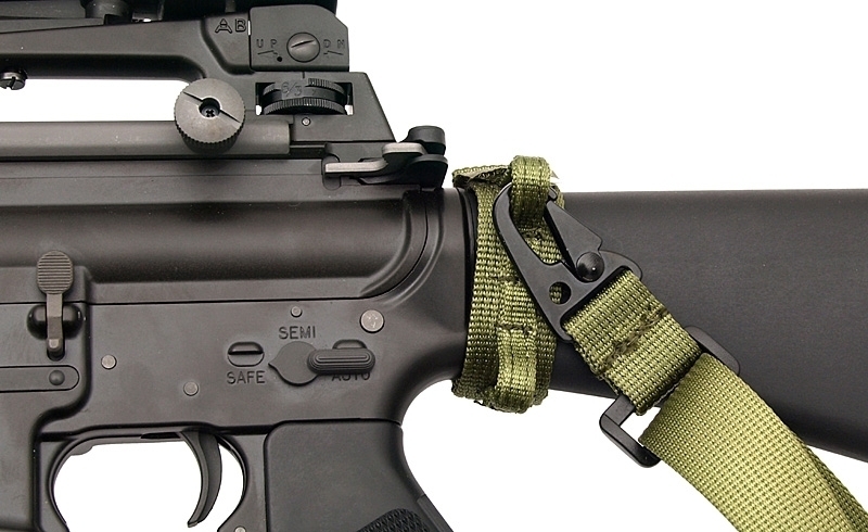 Cotton gun sling for MP5/G3/M4 series - olive [8FIELDS]