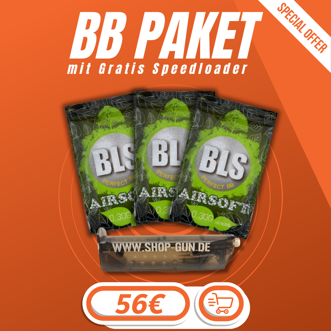 0.30g BLS BIO Sparpaket mit Speedloader