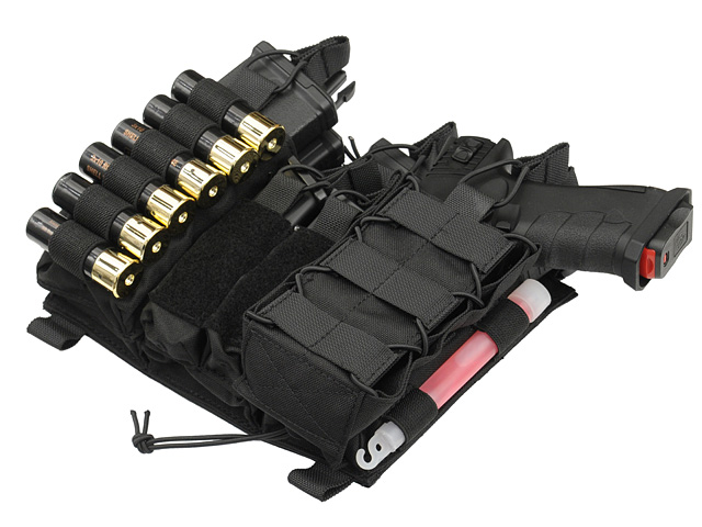 Buckle Up Multi-Mission Front-Panel - Black [8FIELDS]