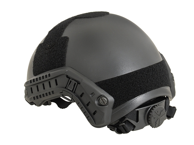 FAST MH Helmet Replica with quick adjustment - Black [EM]