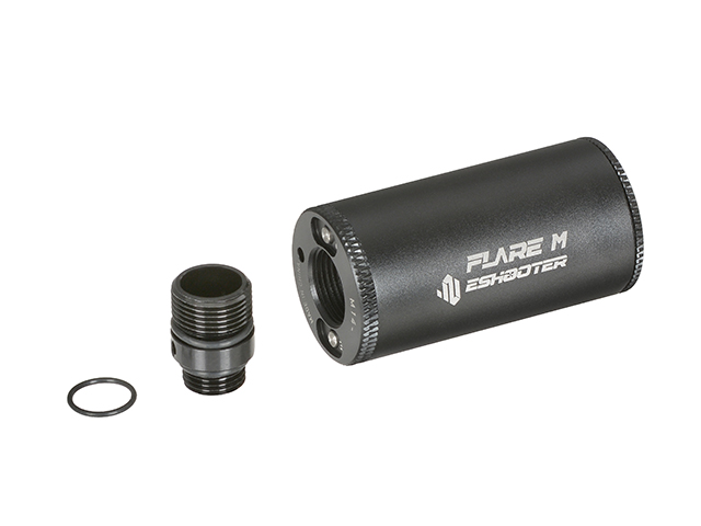 Flare M Tracer Unit mit Mündungsblitz