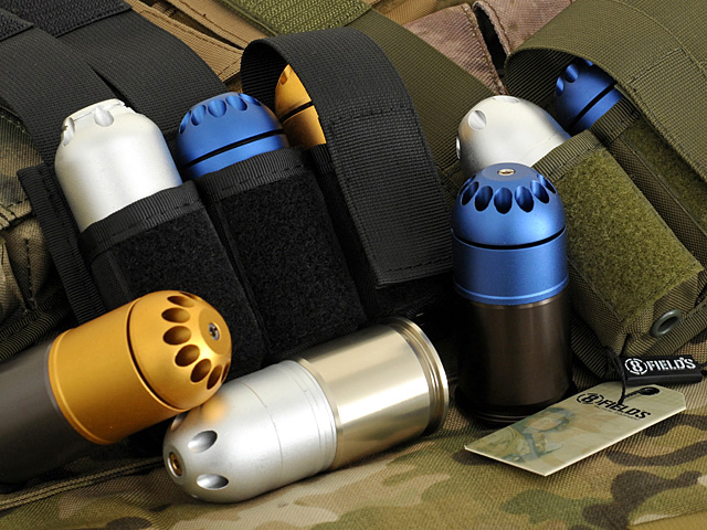Triple 40MM Grenade Pouch - Olive [8FIELDS] - Restposten