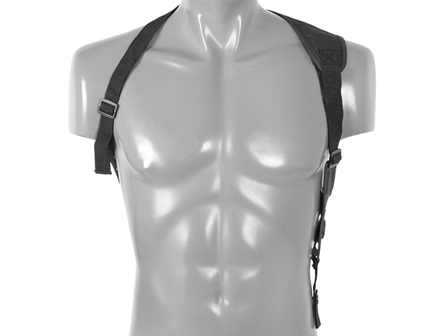 Airsoft Single shoulder harness - Black [Amomax]