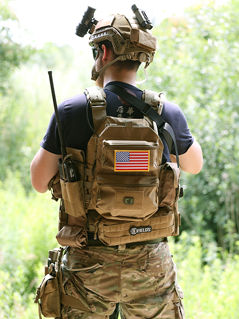 Assault Back Panel Mod.2 - Coyote [8FIELDS]