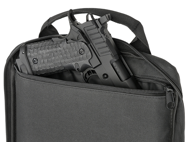 28cm Pistol Bag - Black [PJ]