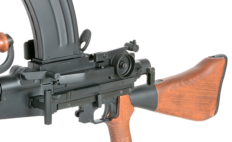 Japan Type 96 MG, max 0,5J AEG, Echtholz, optimierte Drosselung