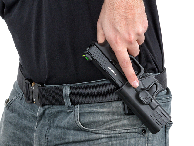 Airsoft Belt Clip - Black [Amomax]