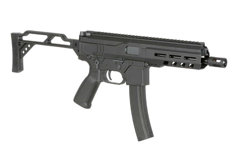 DMP-9 0,5J AEG mit Bluetooth Eshooter ETU, normale Drosselung